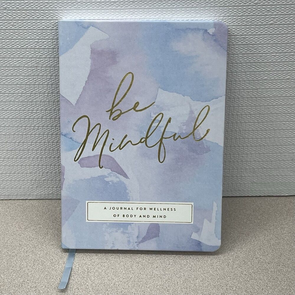 Eccolo Be Mindful Hardcover Notebook Journal Lined Watercolor